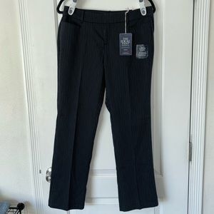 NWT Dockers Ideal pant straight leg slimming 10P 10 P petite pinstripe pants